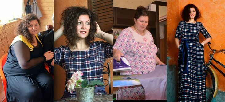 Mujeres antes y después de seguir la Dieta Dukan
