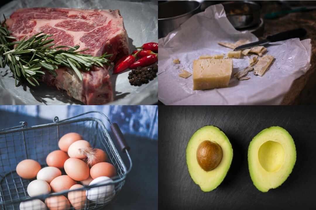 Alimentos de la dieta cetogénica
