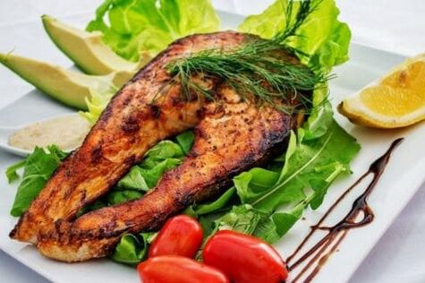 pescado asado